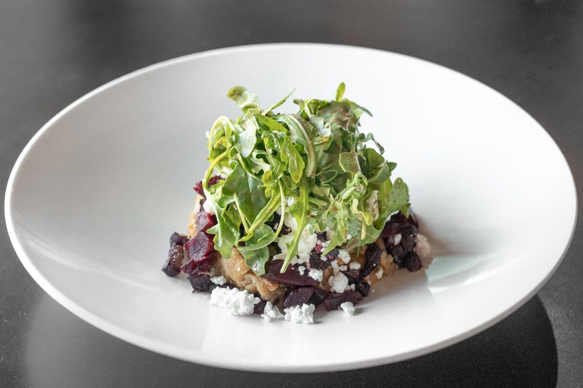 Warm Lentil and Roasted Beet Salad