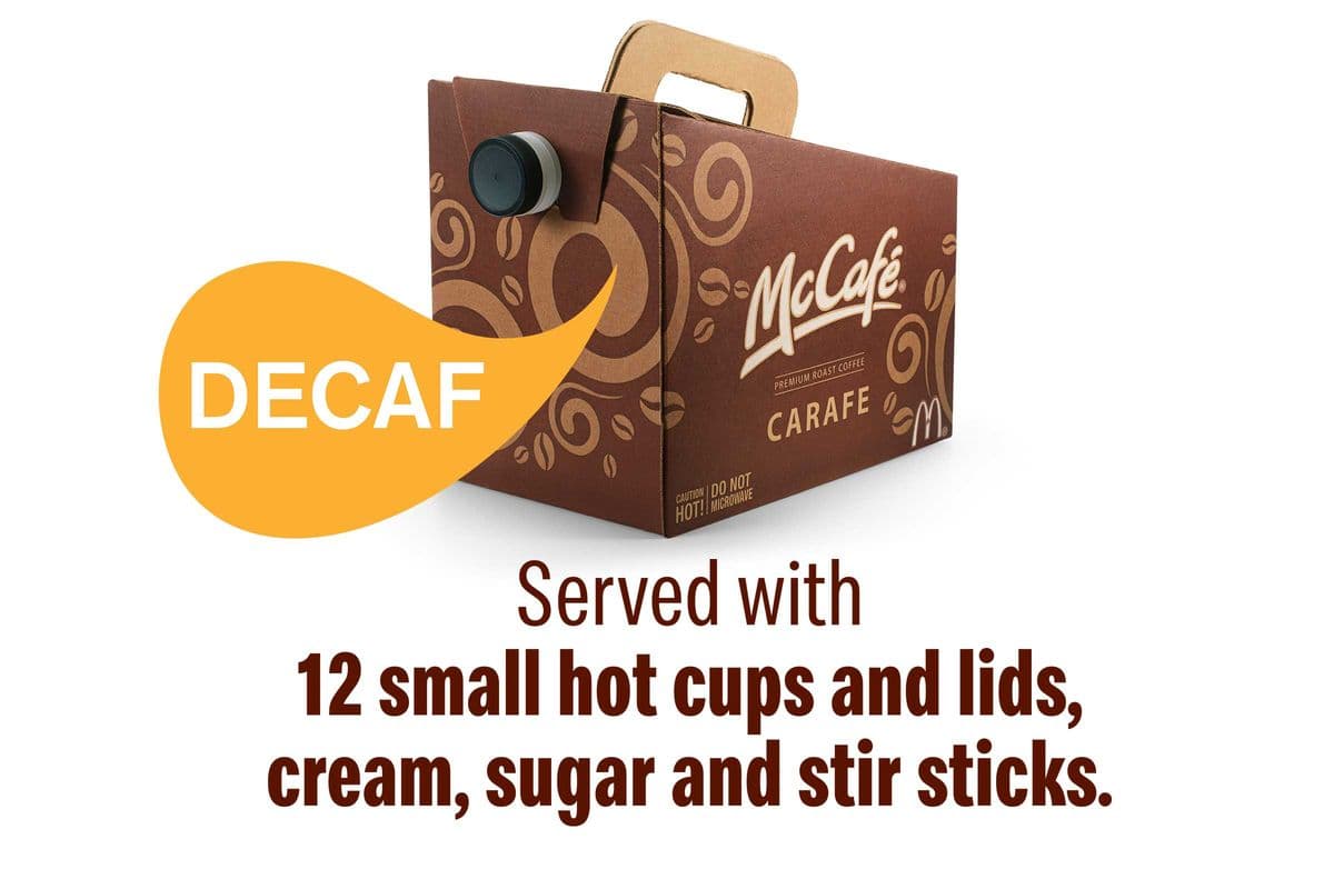 Premium Roast Decaf Coffee Carafe (Serves 12) [0.0 Cals]