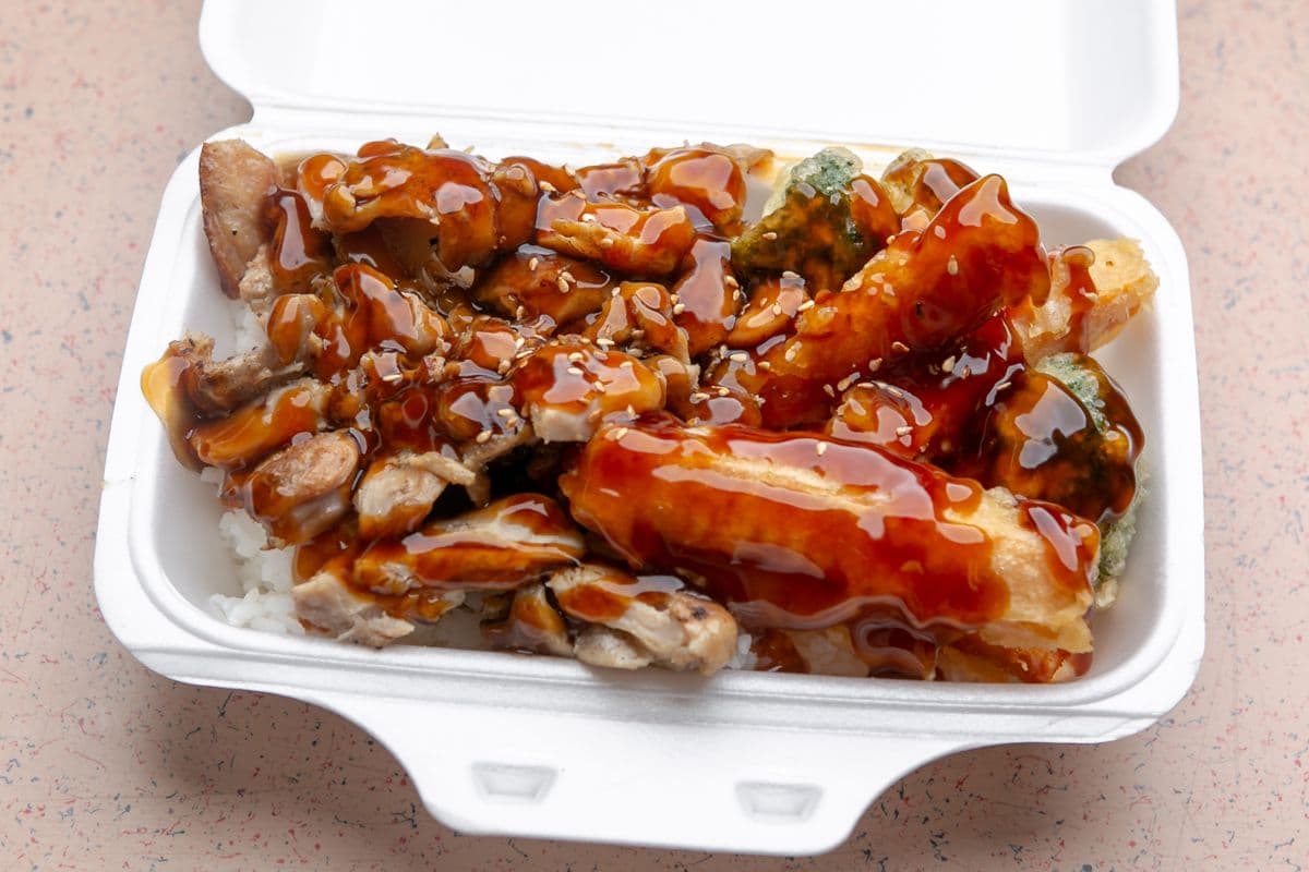 42. Large Chicken Teriyaki Donburi