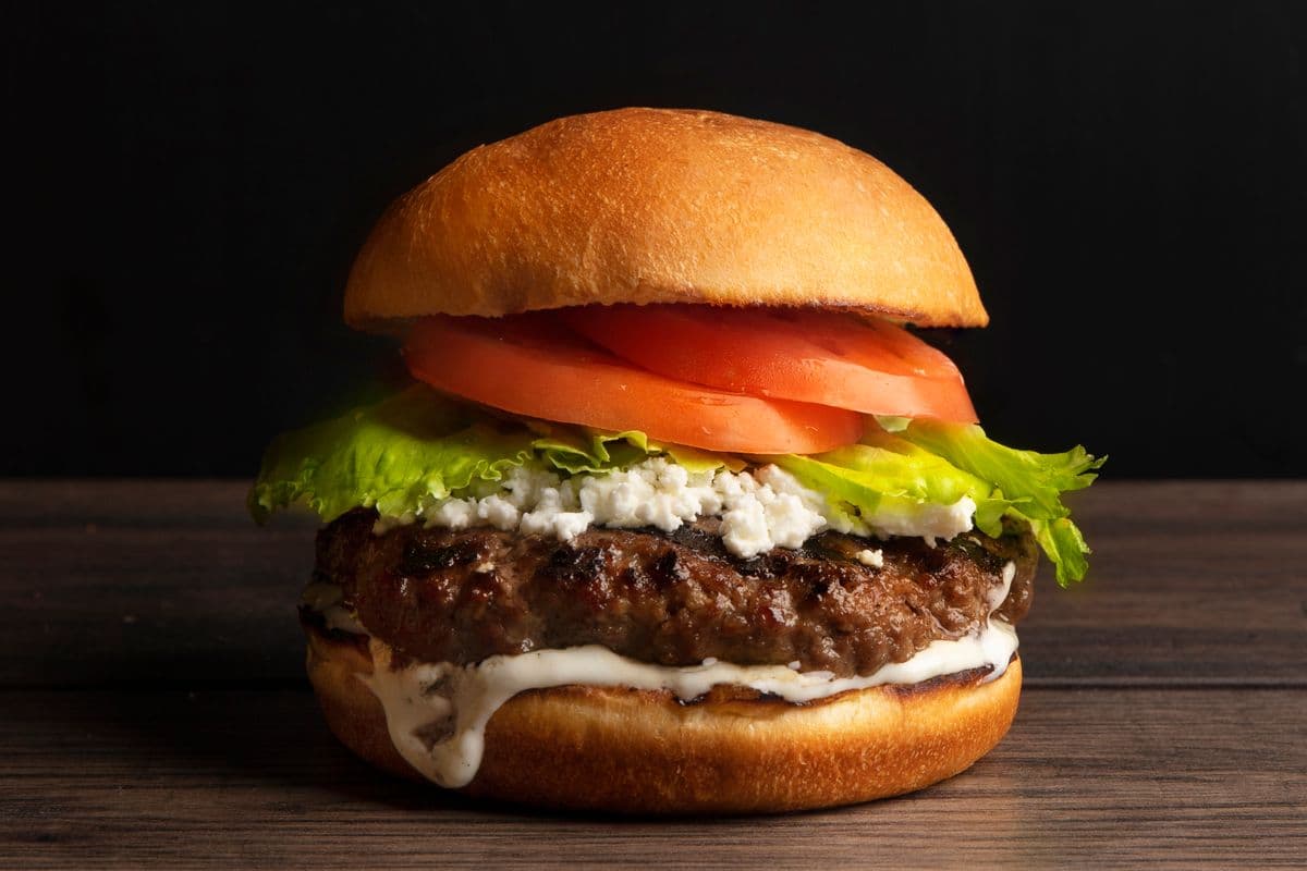 The Greek Burger (6 oz)
