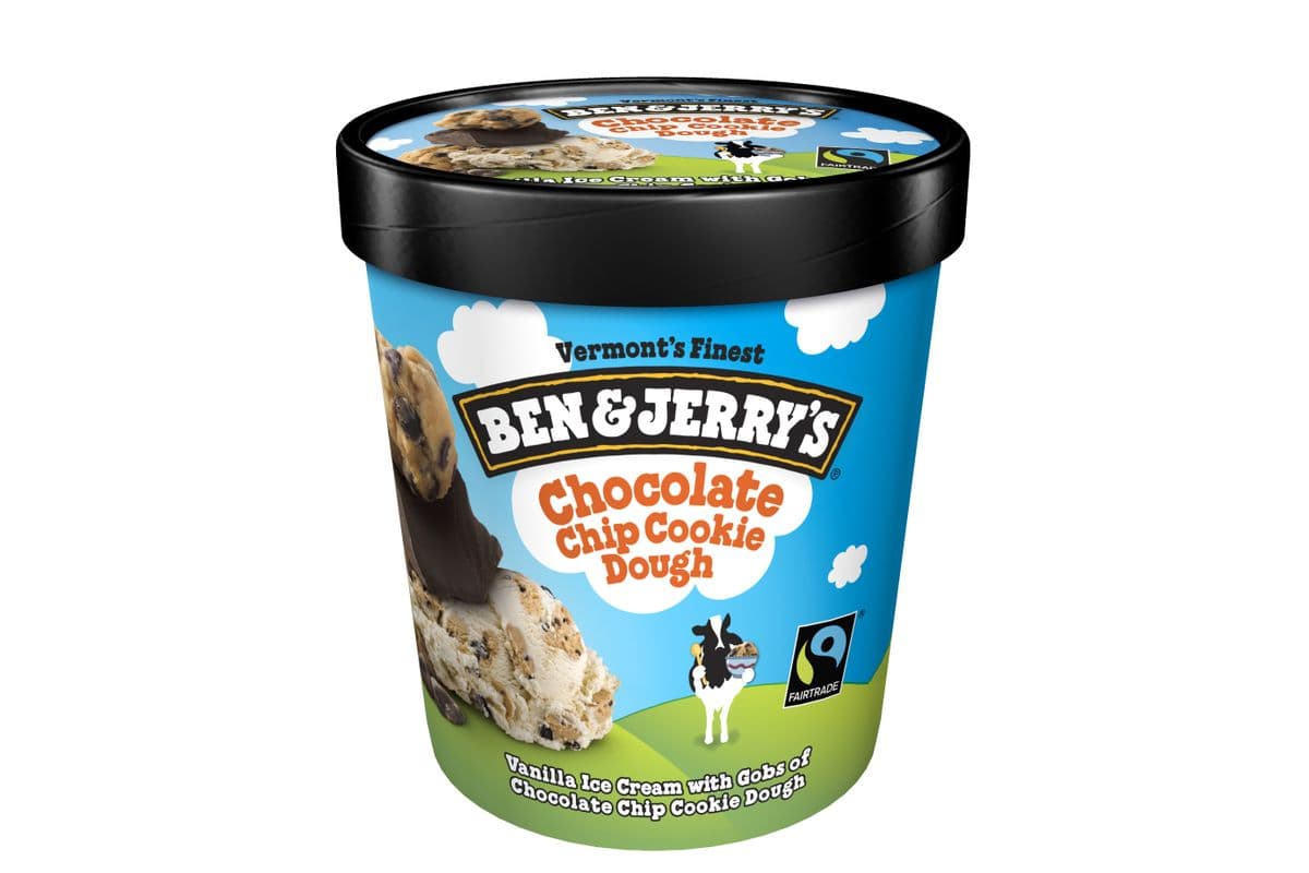 Ben & Jerry's Chocolate Chip Cookie Dough Ice Cream (473ml)