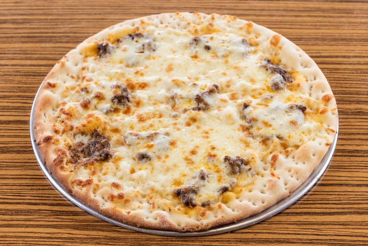 Pita au merguez et fromage / Merguez and Cheese Pita