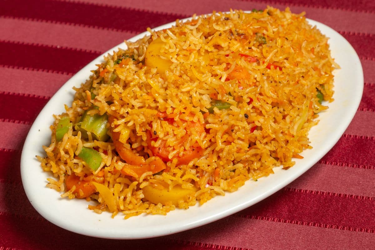 R-4 Vegetable Biryani