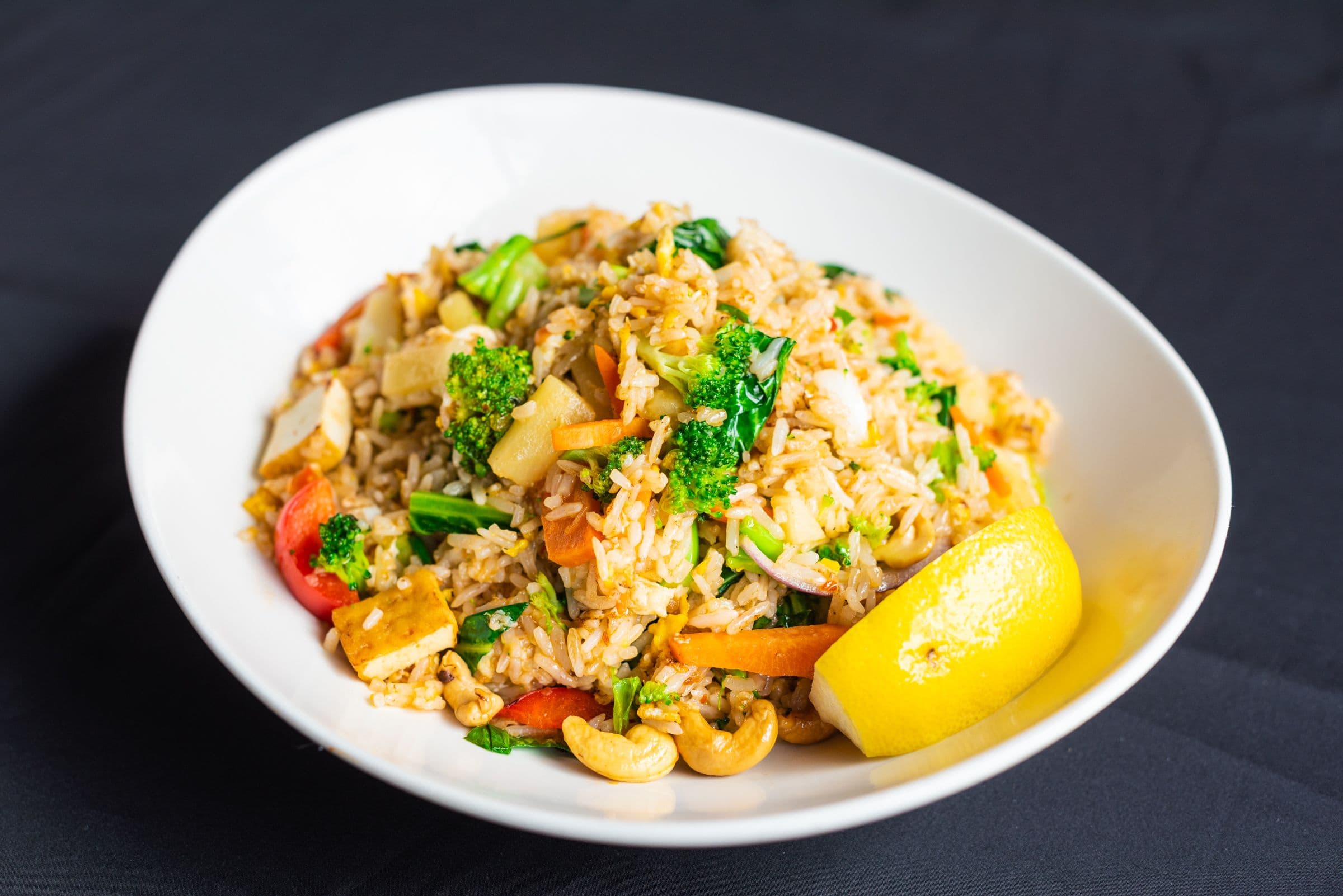 Vegetarian Thai Pineapple Fried Rice - Khao Phad Supard