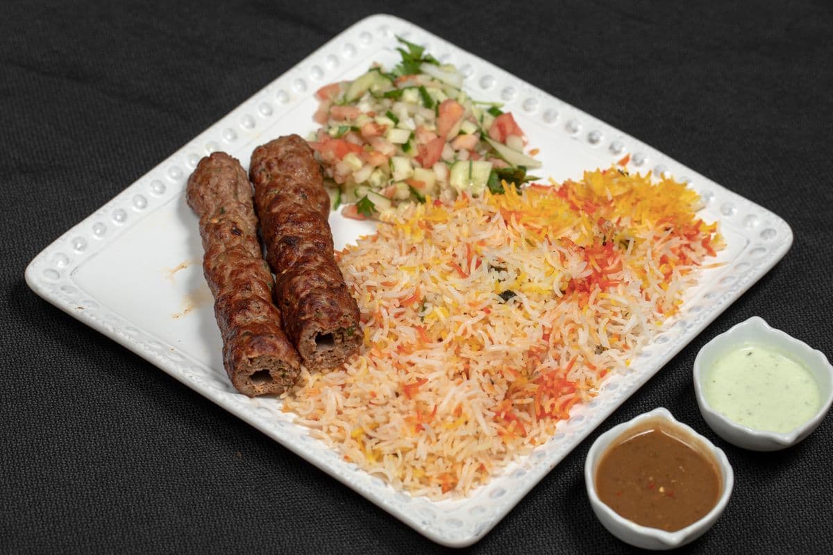 Seekh Kabab Combo (Beef or Chicken)