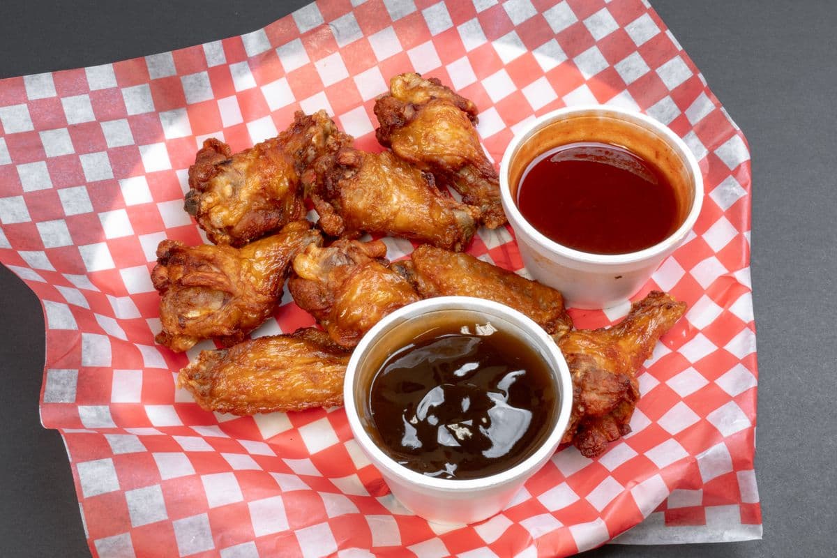 Large Three-Topping Pizza and Wings (1 lb) Special