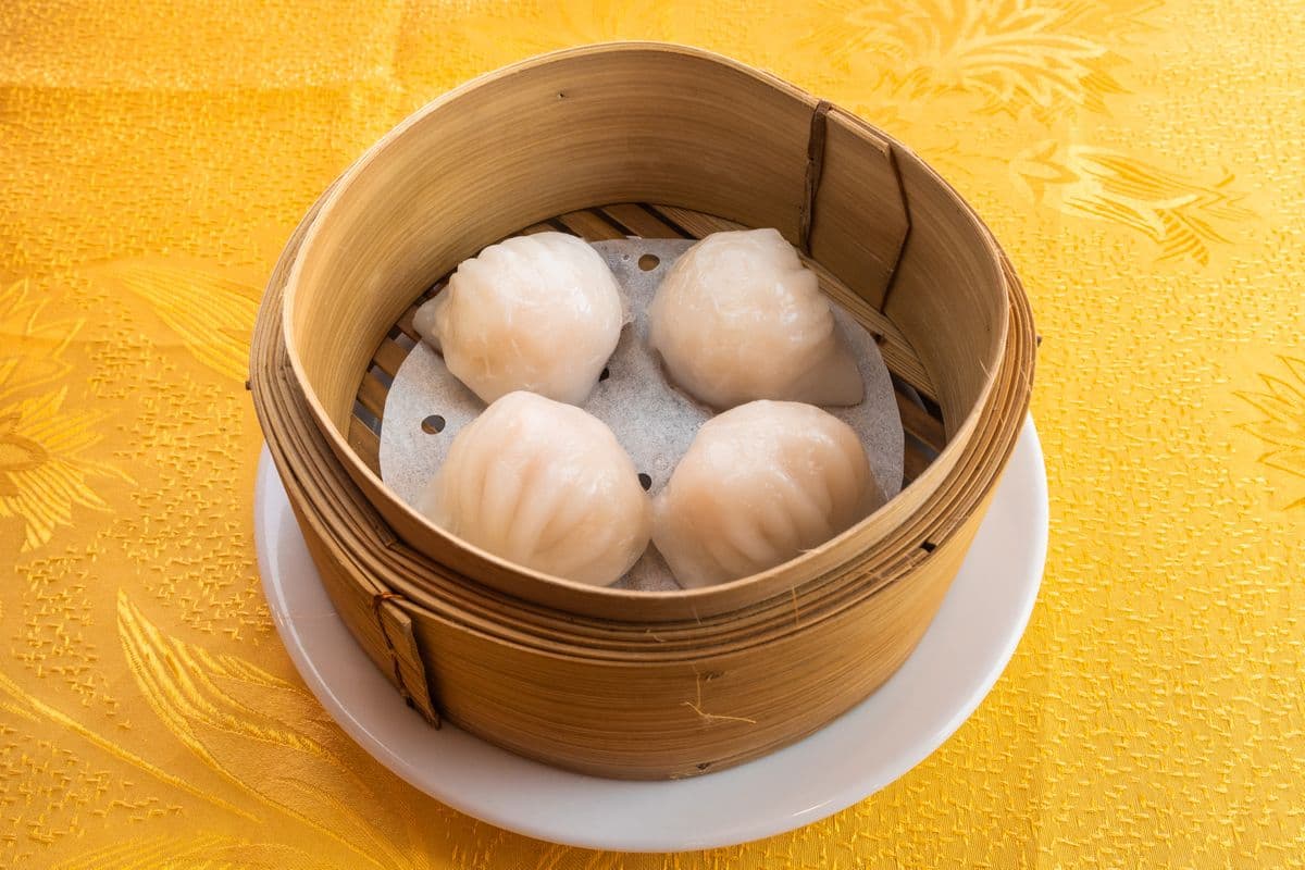 2.Shrimp Dumplings (4 pcs)虾饺