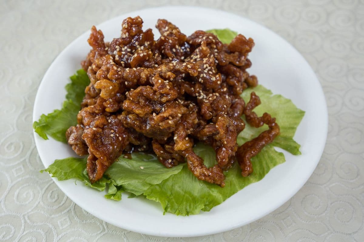 M1. Sesame Crispy Beef