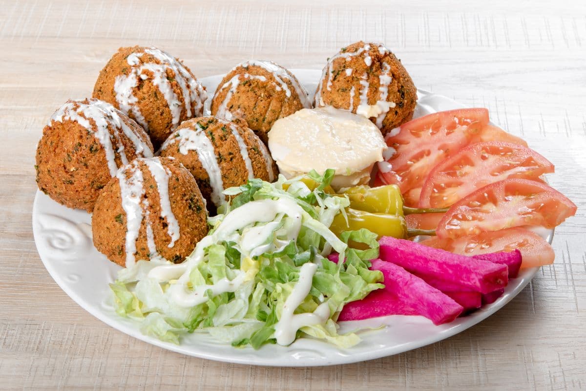 Assiette falafels