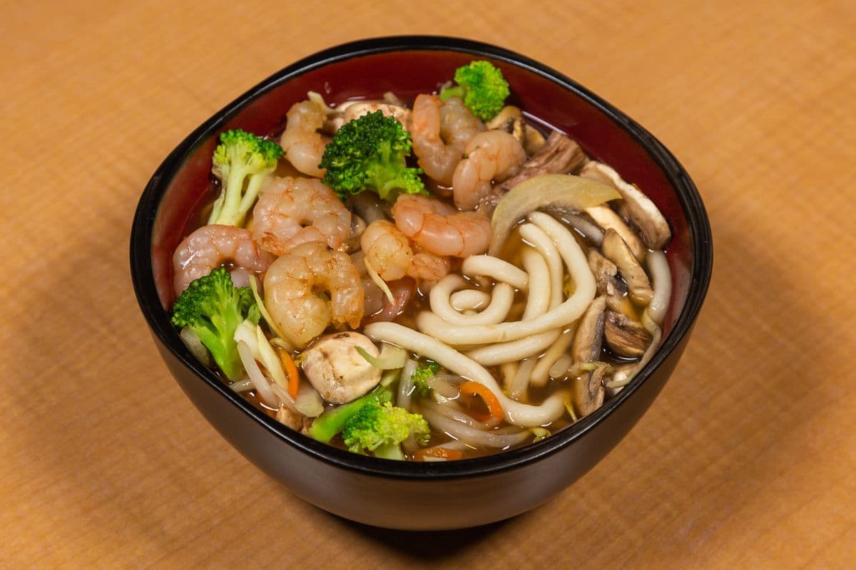 Shrimp Noodle Bowl Soup