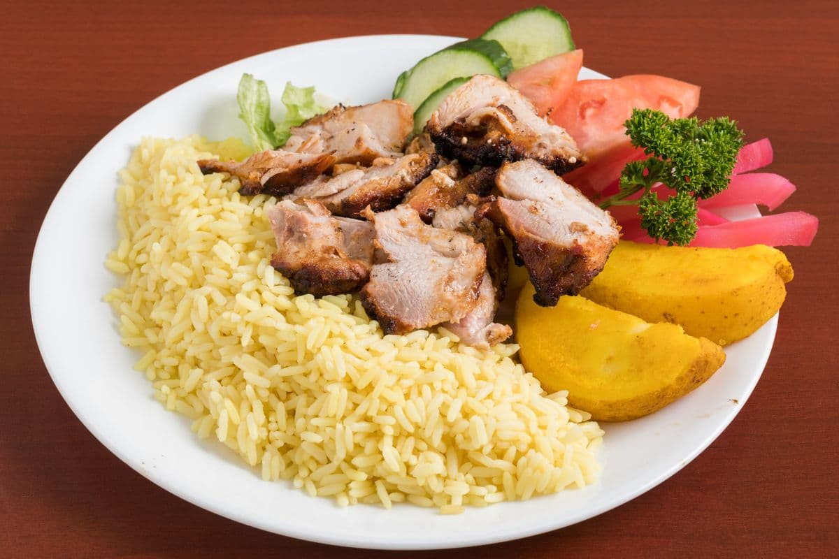 Shawarma Chicken Plate