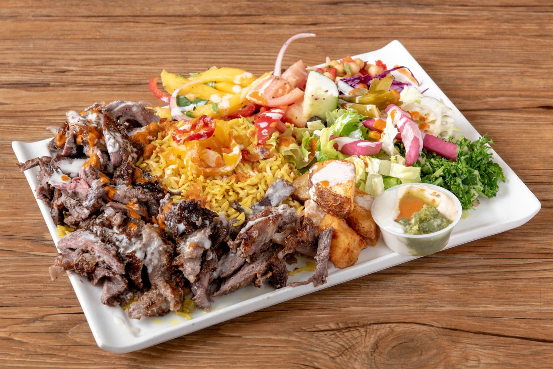 Beef Shawarma Plate