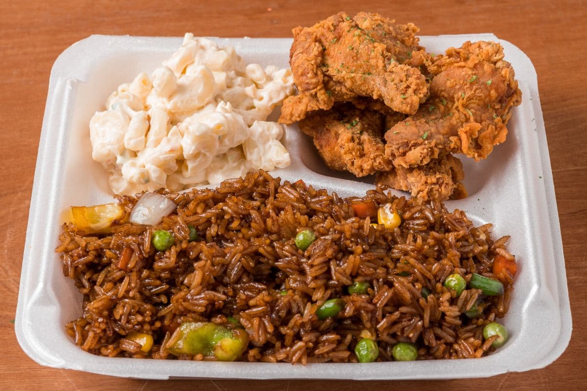 Chef's Fried Rice with Wings
