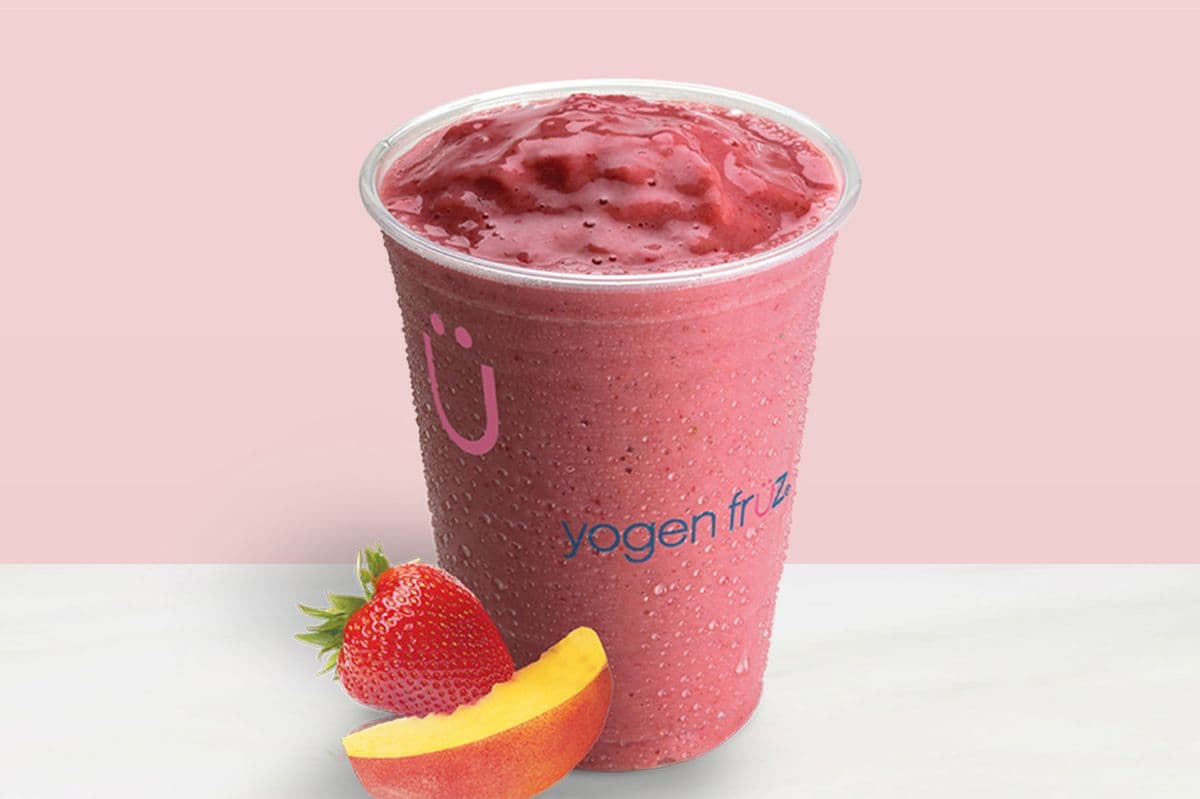 Peach Berry Sunset Smoothie