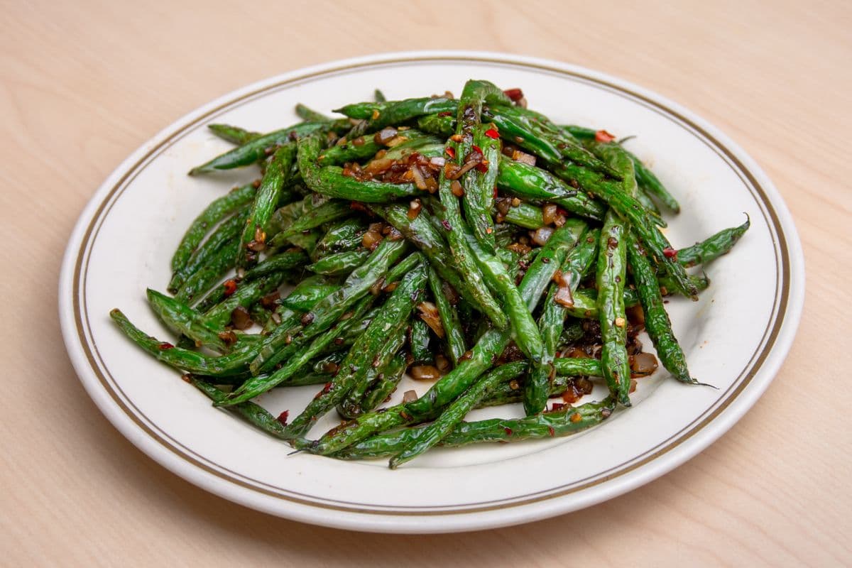 Szechuan-Style Fried Green Bean 干煸四季豆