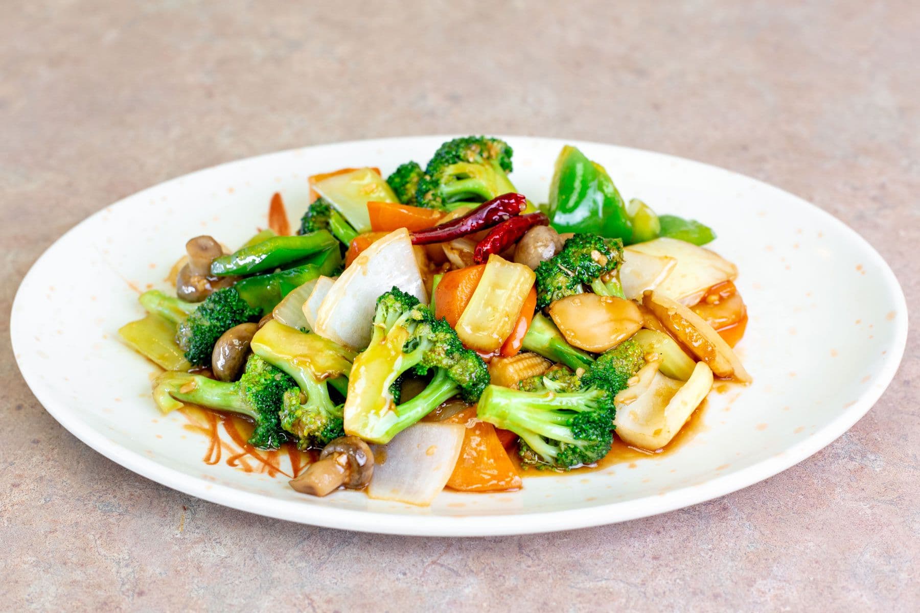 94. Szechuan Stir-fry Mixed Vegetables