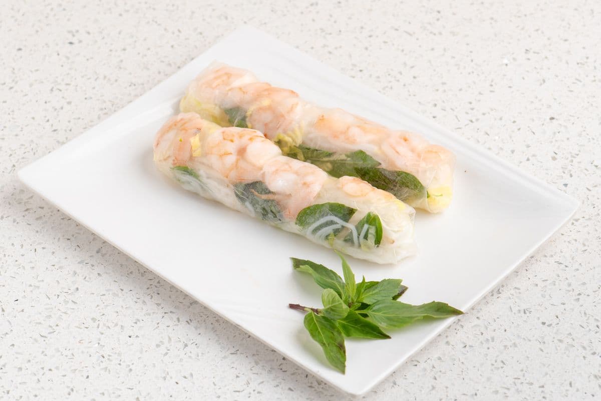 A01. Shrimp in Fresh Roll (2-4 Rolls)