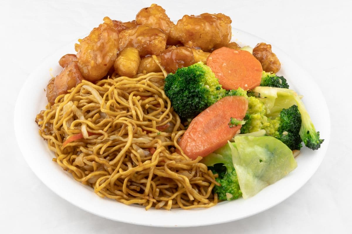 1. Sesame Chicken Combo