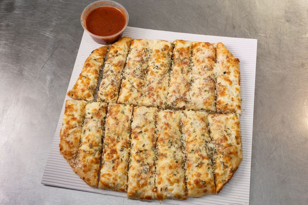 8. Cheesy Breadsticks