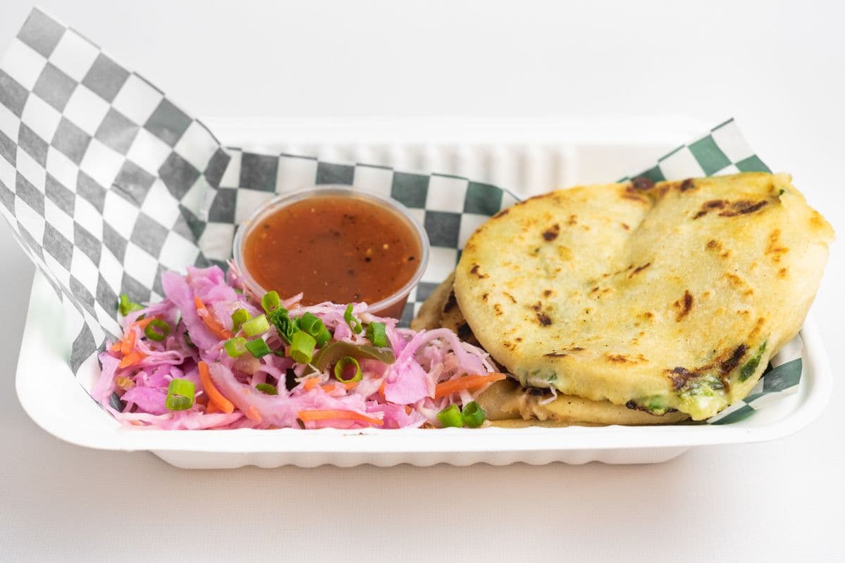 Vegetarian Pupusas (3 pcs)