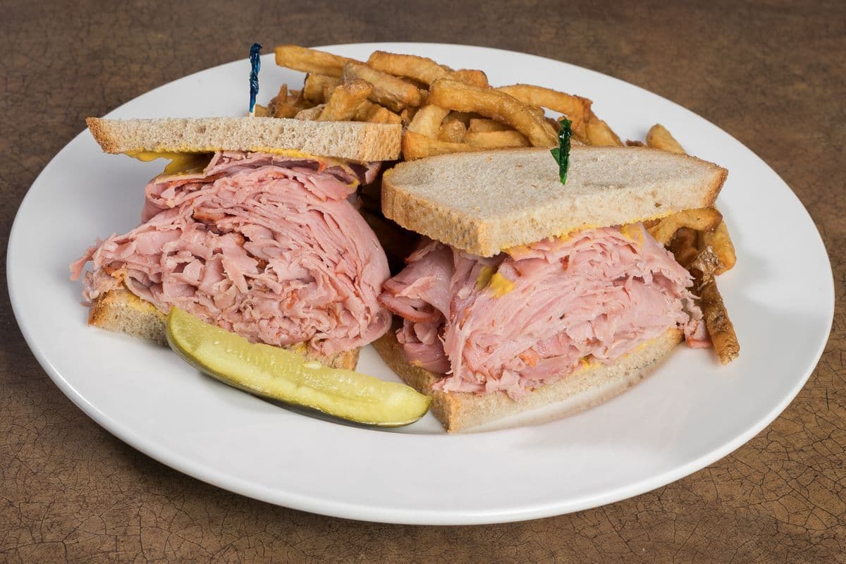 Smoked Meat Deluxe Sandwich