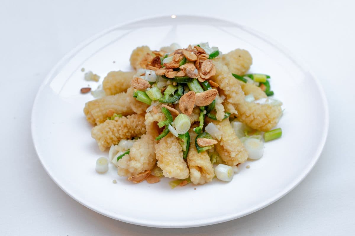 19. Deep-Fried Spicy Squids with Rock Salt