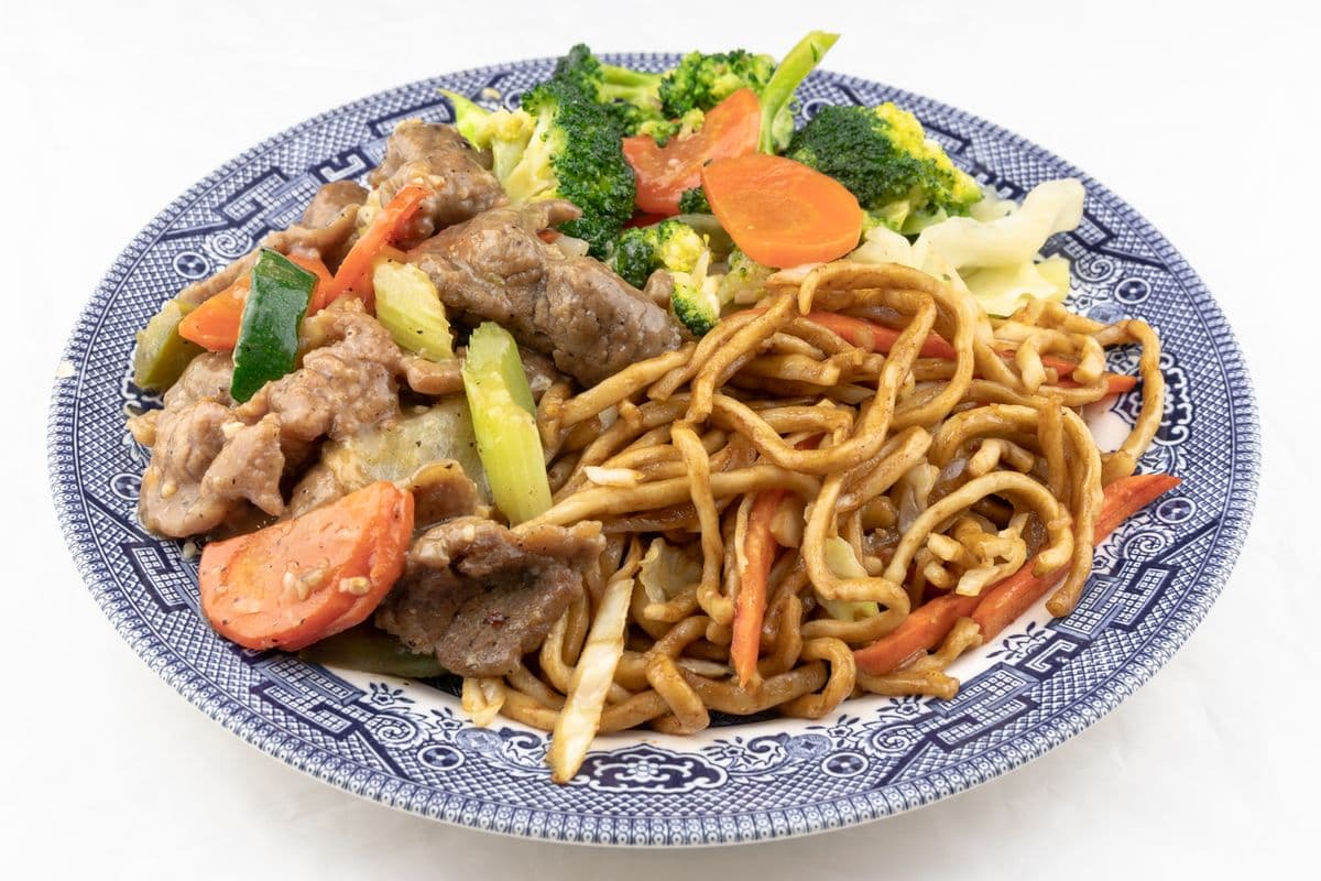 2. Black Pepper Steak Combo