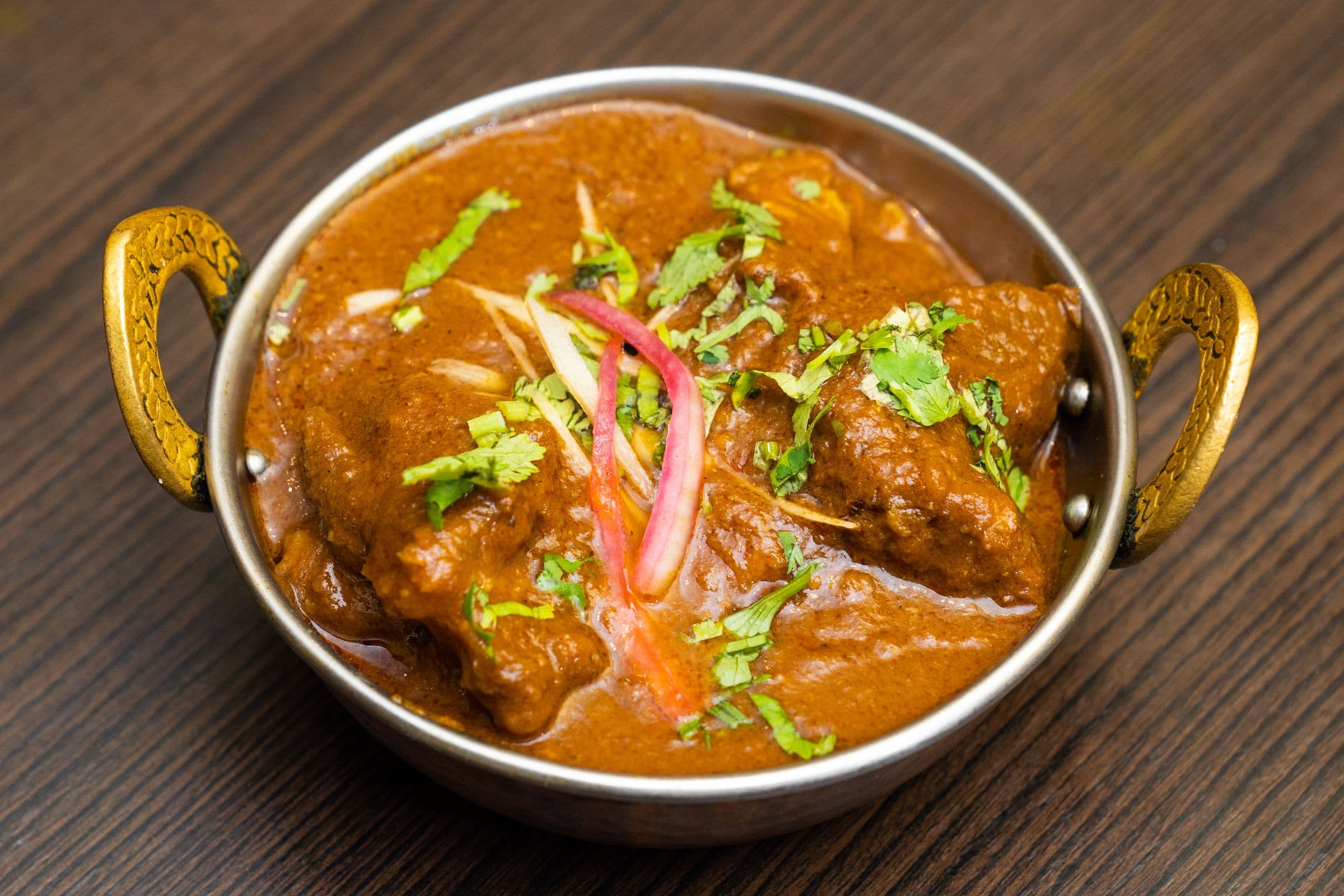 40. Chicken or Goat in Bone Curry