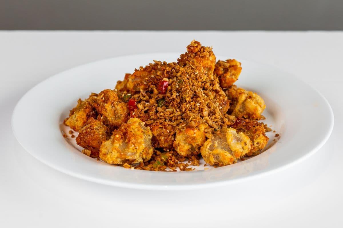 E60. Spicy Vegetable Crispy Cutlets