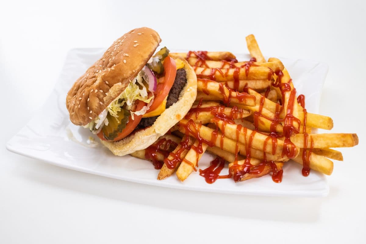 Cheeseburger and Fries