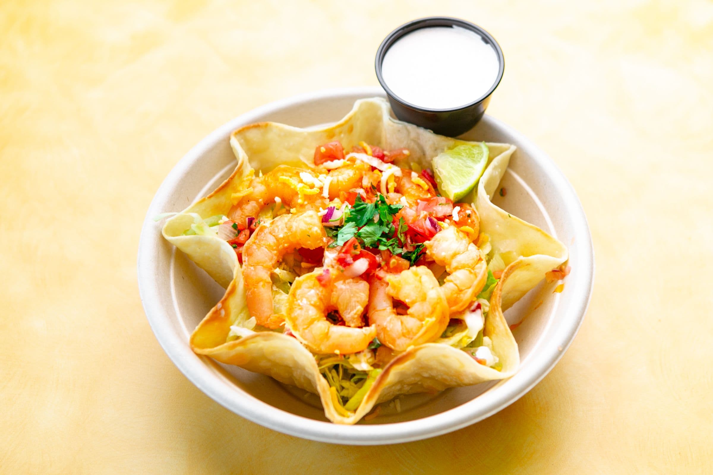 Shrimp Taco Salad