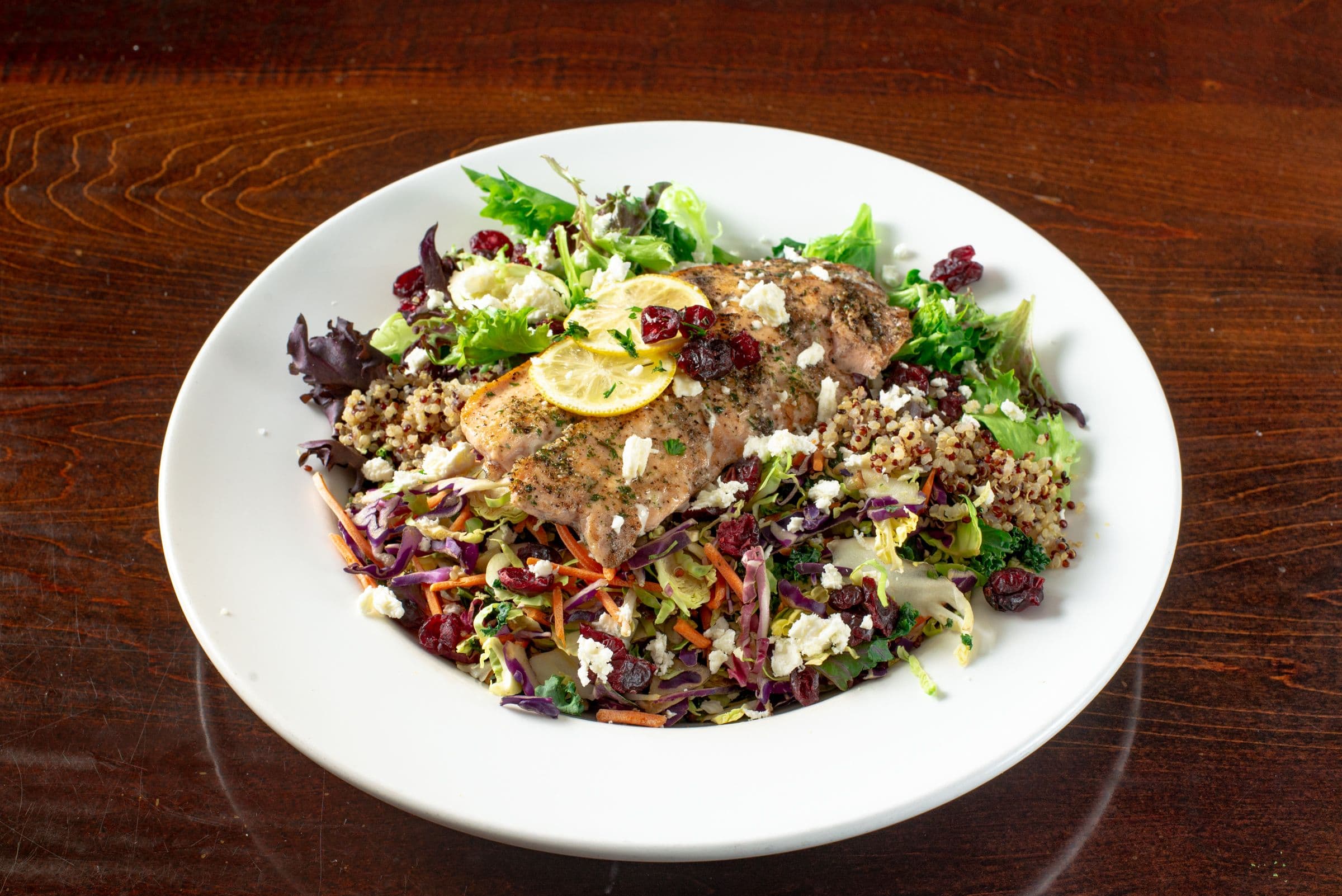Kale and Salmon Salad