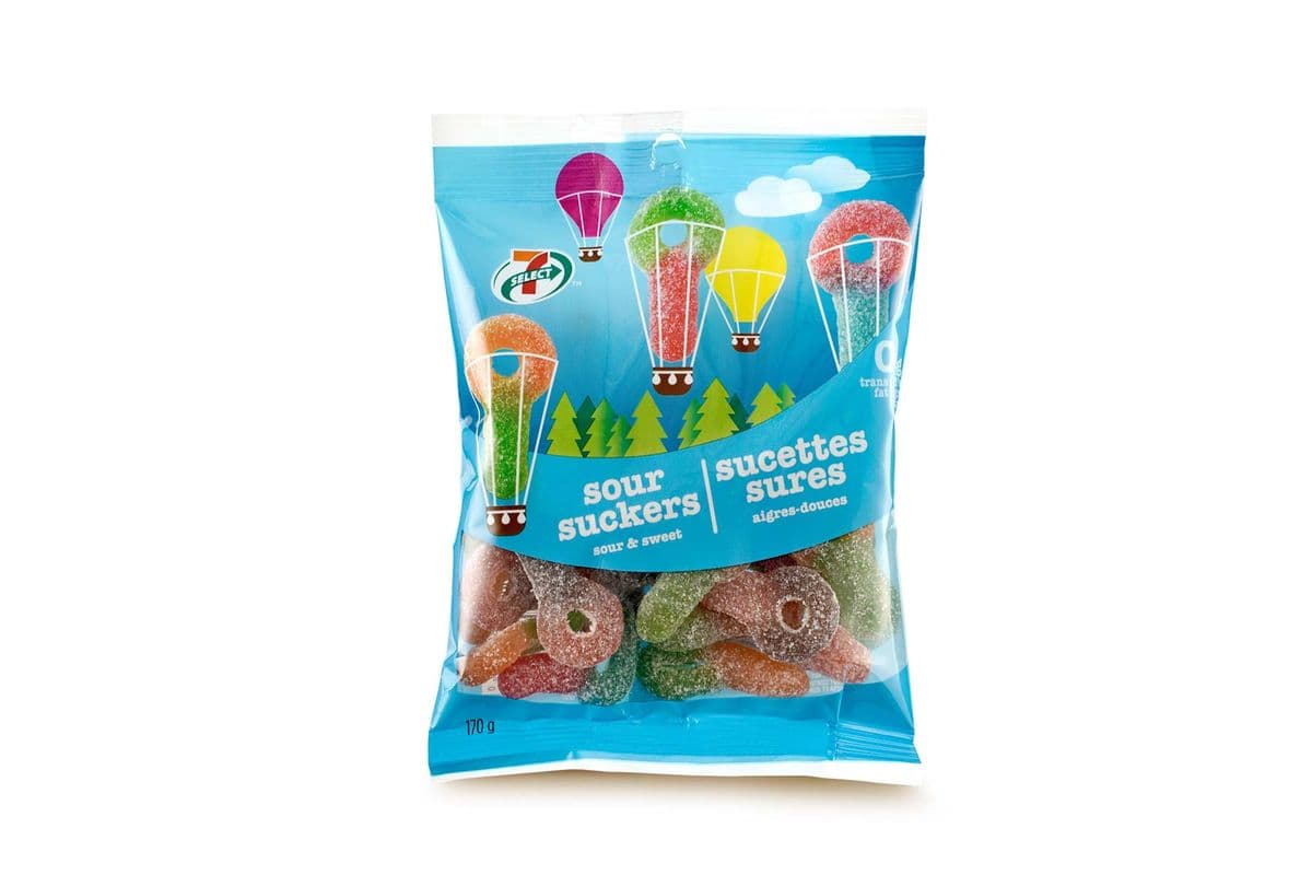 7-Select Sour Suckers (170 g)