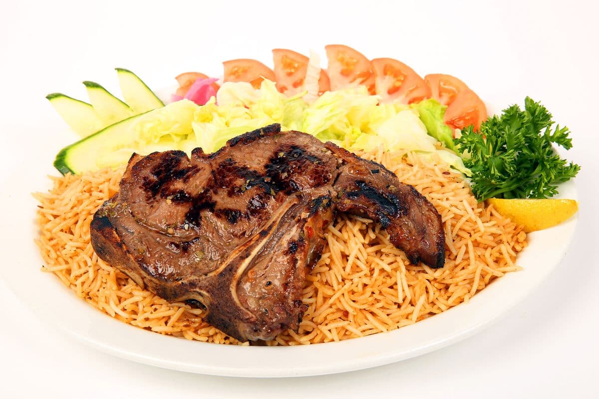 #3. Beef T-Bone Steak Platter