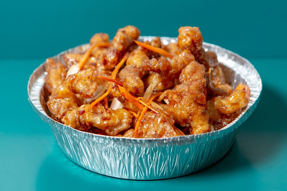 22. Ginger Beef (Hot)