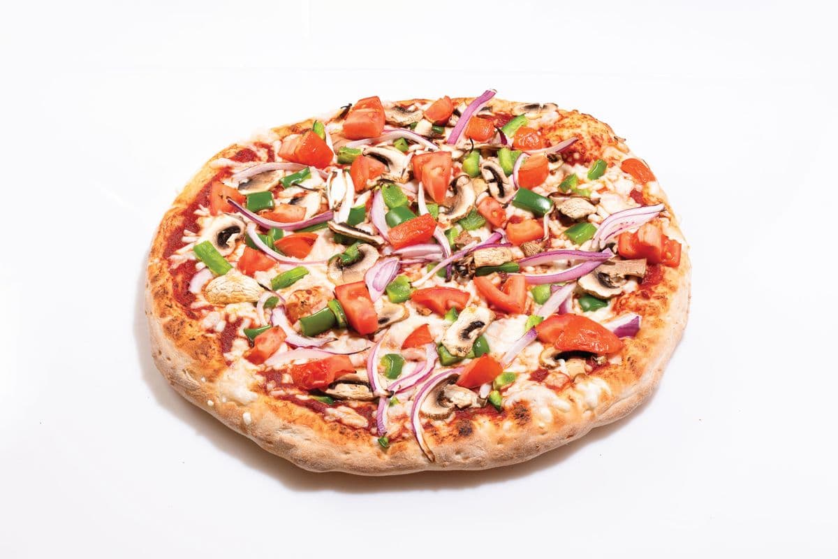 Small Plant-Based Veggie Pizza