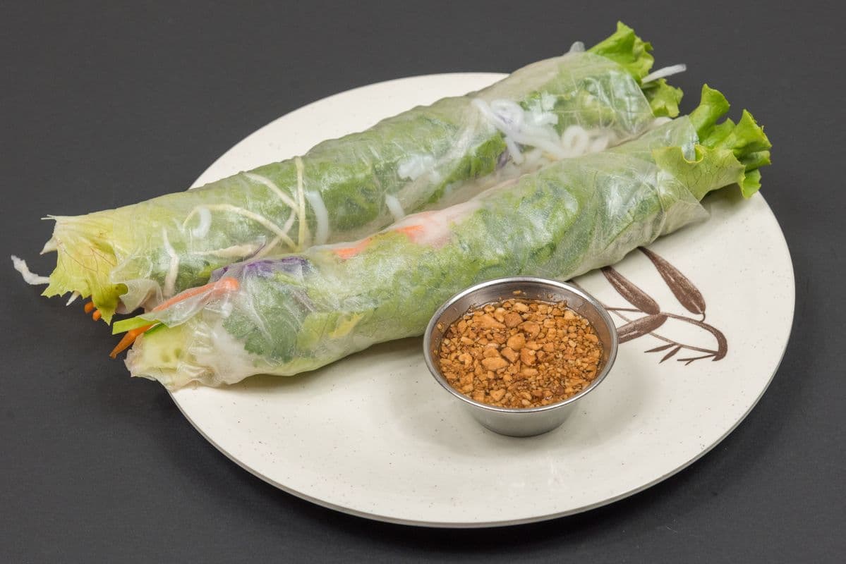 Fresh Vegetarian Spring Rolls (2 pcs)