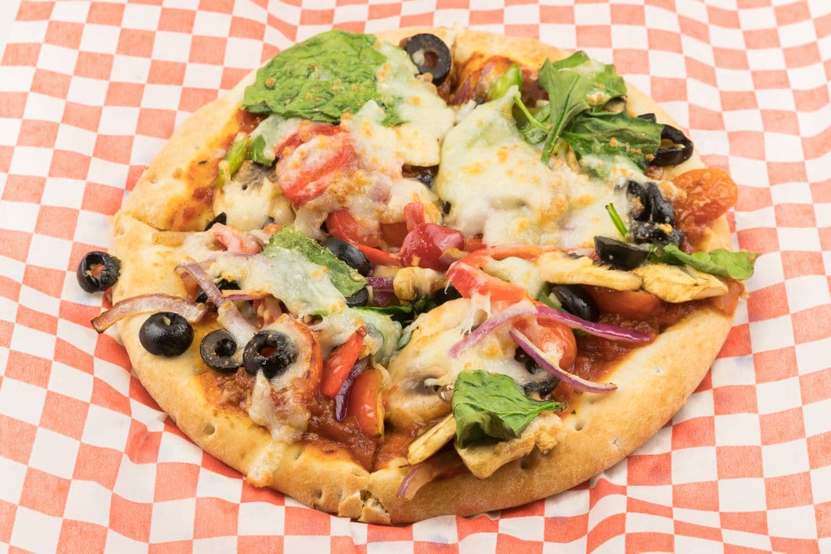 Moderate Vegetarian Pizza