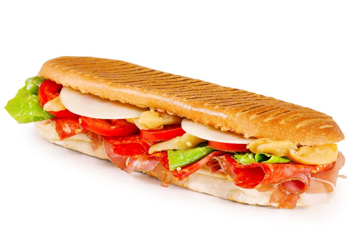 Sandwich Calabrese de Carlo / Carlo’s Calabrese Sandwich & daSpicy Sauce Cup