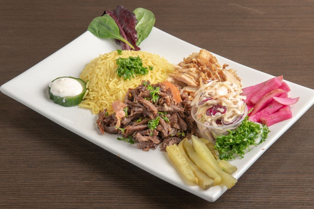 Mixed Shawarma Plate