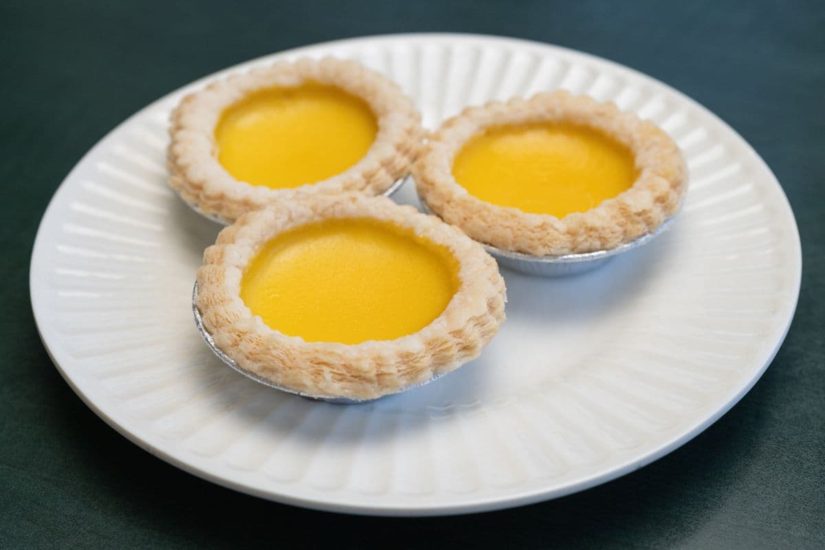 M55. Egg Custaed Tart (3 pcs)