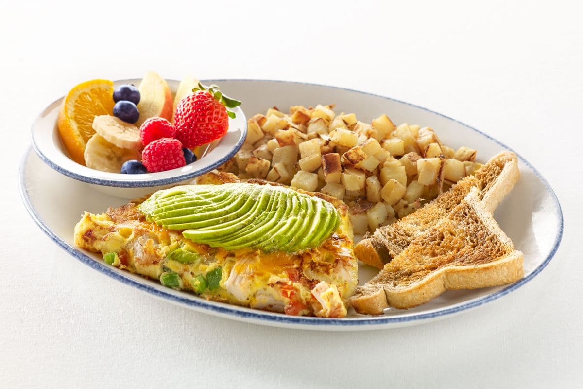 Chicken and Avocado Omelette