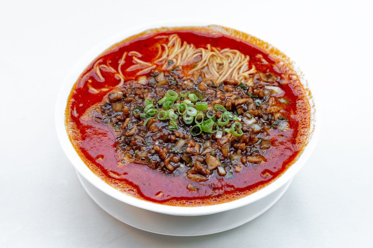 117. Deluxe Tan Tan Noodles with Minced Pork Sauce