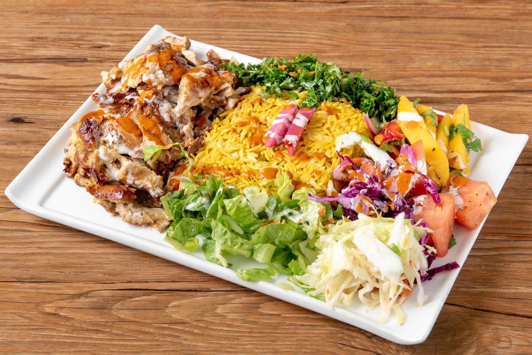 Chicken Shawarma Plate