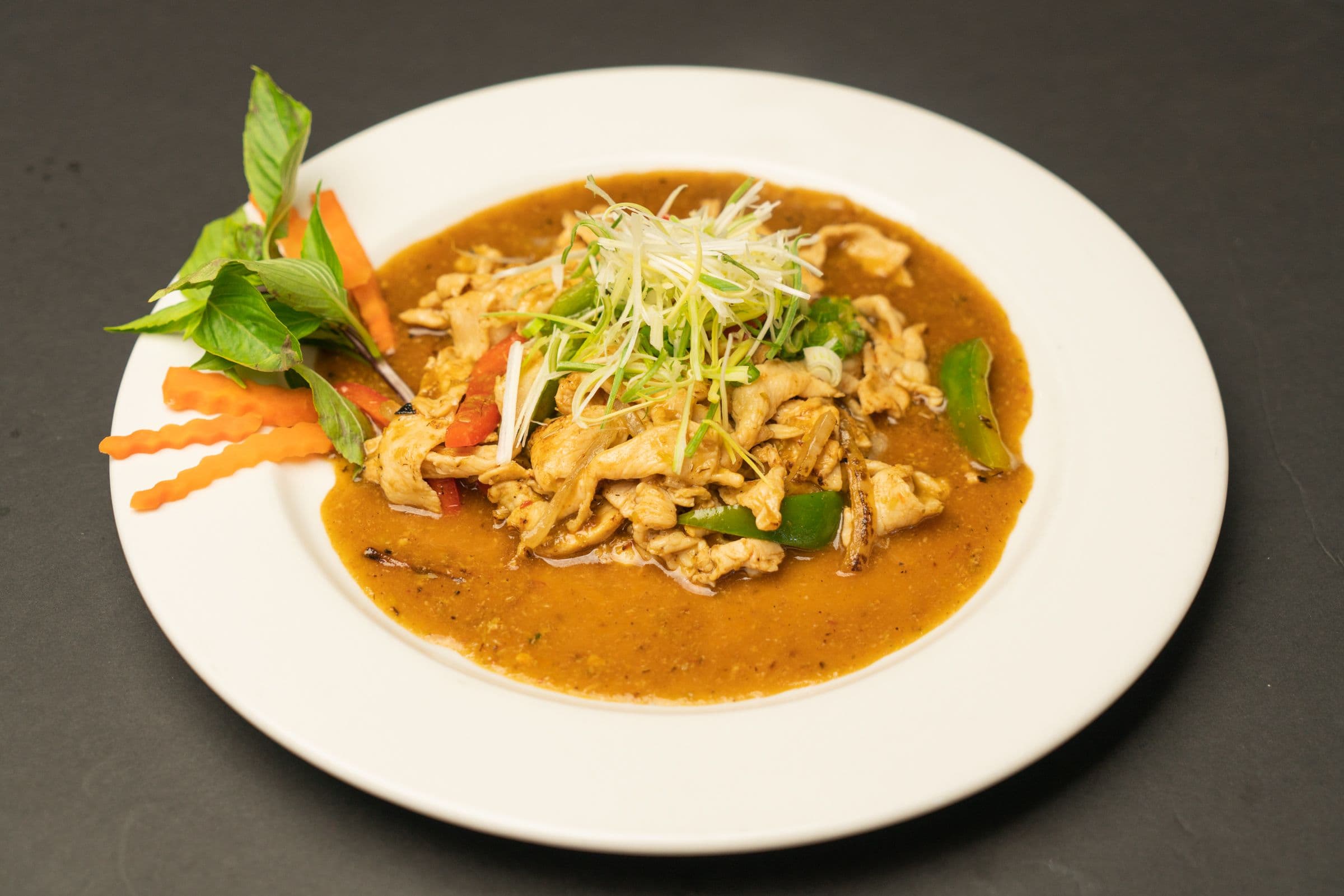 Chicken with Black Bean Sauce - Gà Xào Tương Đen