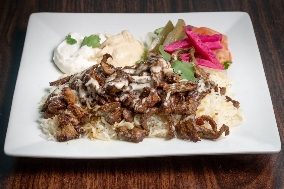 Beef Shawarma Plate