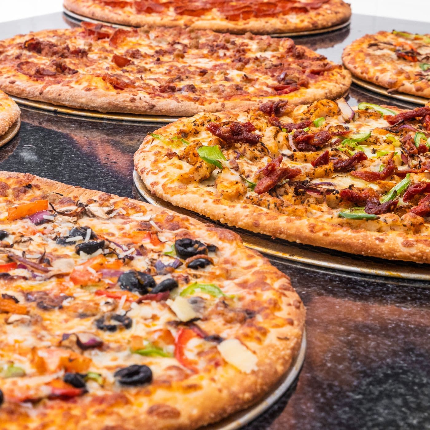 Green Olive Pizza
