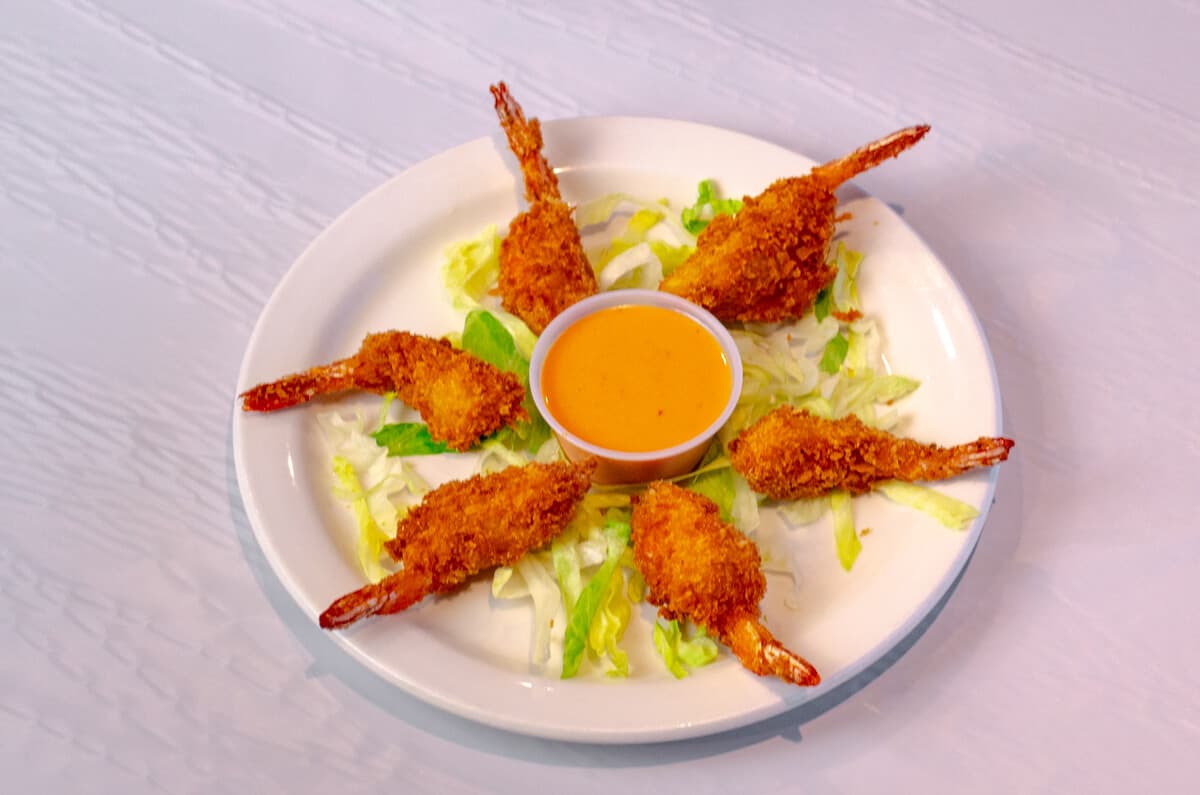 Deep Fried Golden Crispy Shrimps (6 Pcs)