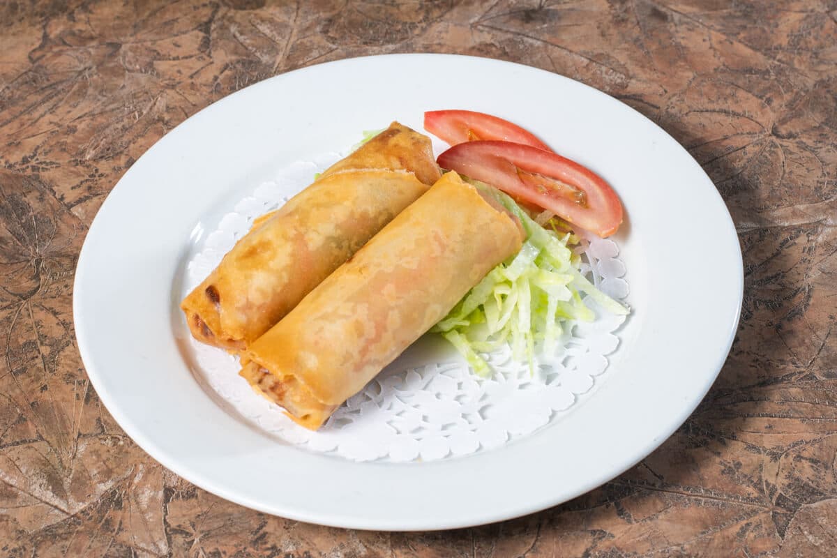 5. Deep Fried Egg Roll (2 pcs)