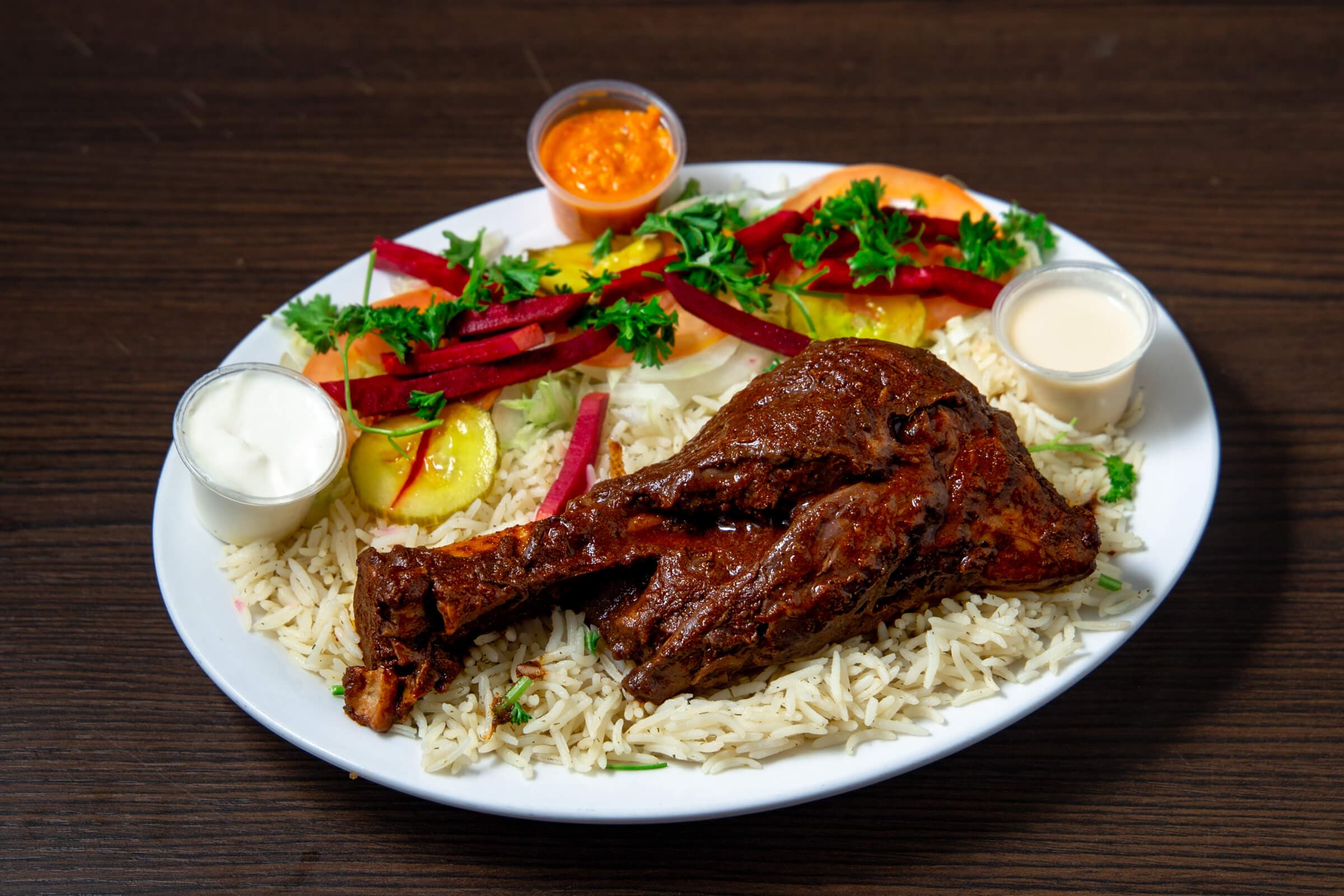Lamb Shank Dinner